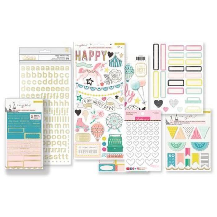 August 2017 Hip Kit Club Project Life Scrapbook Kit 