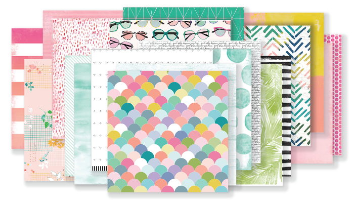 May 2018 Hip Kit Club Paper Scrapbook Kit