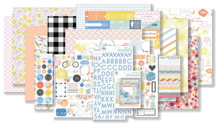 June 2018 Hip Kit Club Main Scrapbook Kit