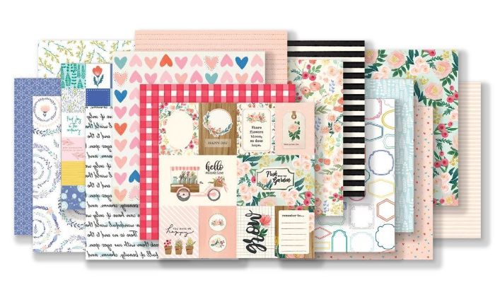 February 2019 Hip Kit Club Paper Scrapbook Kit