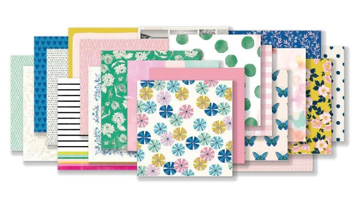 March 2019 Hip Kit Club Paper Scrapbook Kit