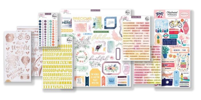 July 2019 Hip Kit Club Pocket Life Scrapbook Kit