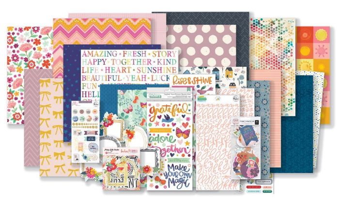 August 2019 Hip Kit Club Main Scrapbook Kit