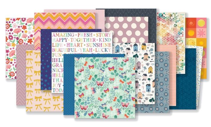 August 2019 Hip Kit Club Paper Scrapbook Kit