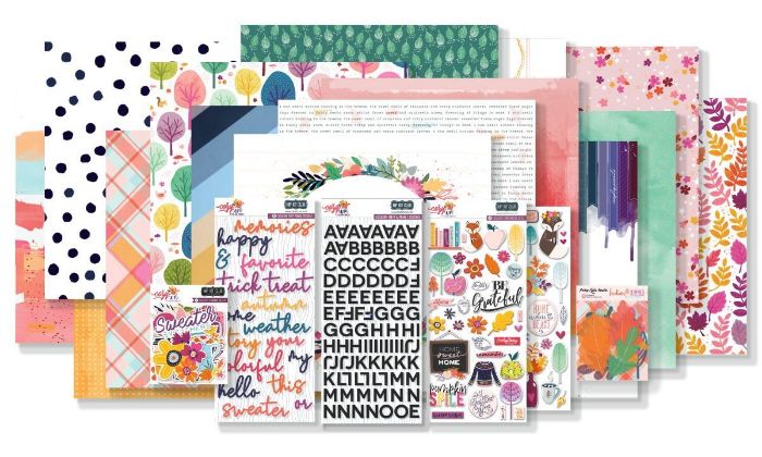 October 2019 Hip Kit Club Main Scrapbook Kit