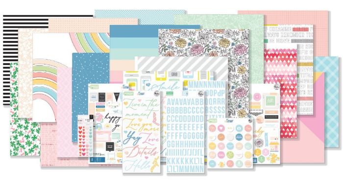 January 2020 Hip Kit Club Main Scrapbook Kit