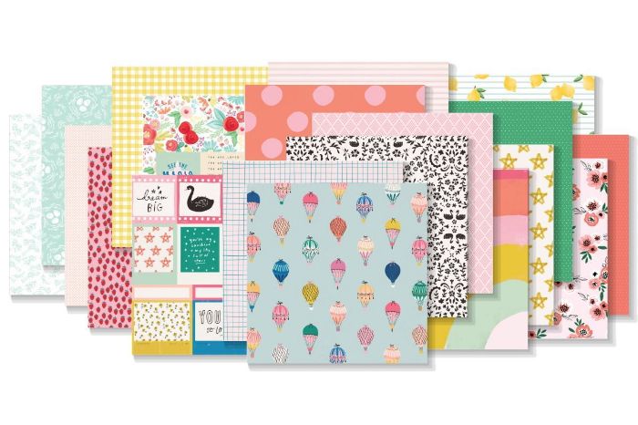 April 2020 Hip Kit Club Paper Scrapbook Kit