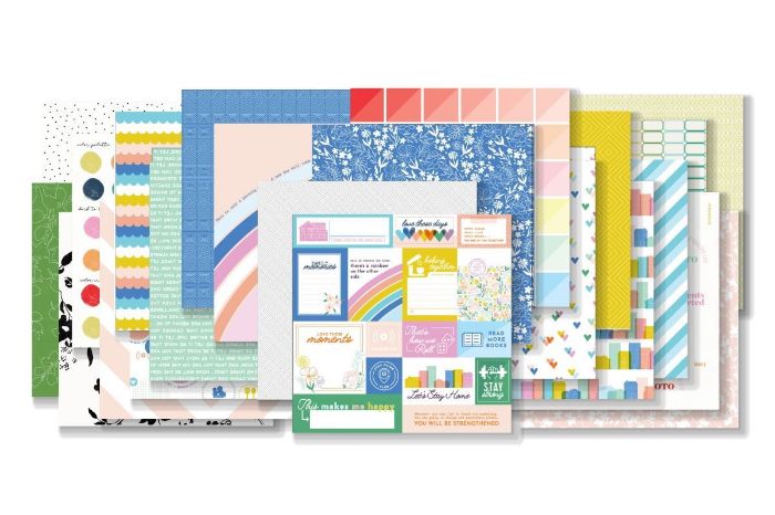 June 2020 Hip Kit Club Paper Scrapbook Kit