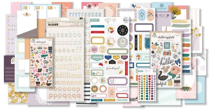 September 2020 Hip Kit Club Pocket Life Scrapbook Kit Project Life