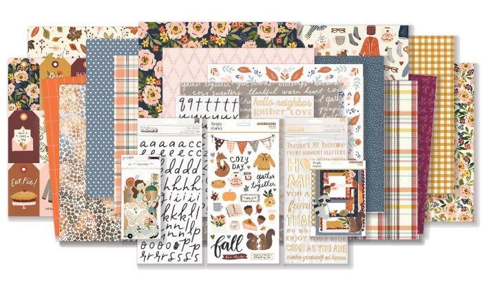 October 2020 Hip Kit Club Main Scrapbook Kit