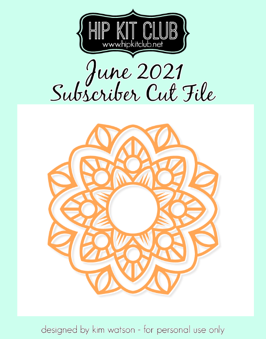 June 2021 - Kim Watson - Mandela - Silhouette Cricut Cameo