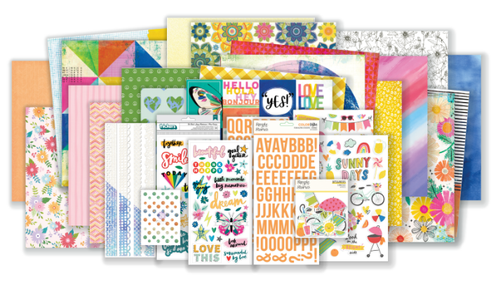 August 2021 Hip Kit Club Main Scrapbook Kit