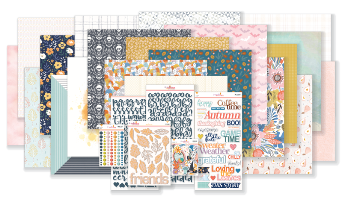 October 2021 Hip Kit Club Main Scrapbook Kit