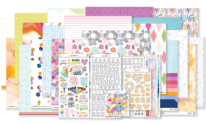 January 2022 Hip Kit Club Main Scrapbook Kit