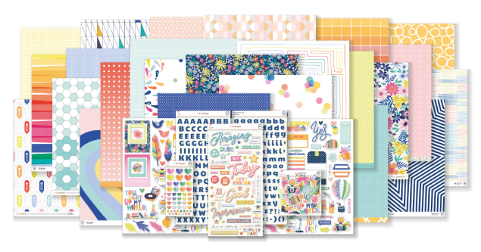 September 2022 Hip Kit Club Main Scrapbook Kit