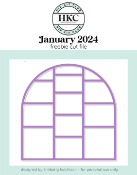 January 2024 Cut Files - Hip Kit Club Scrapbook Kit Club