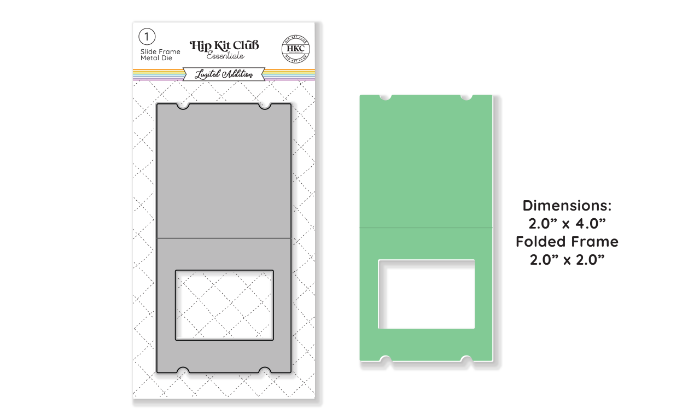 Picture of September 2024 Slide Frame Metal Die 