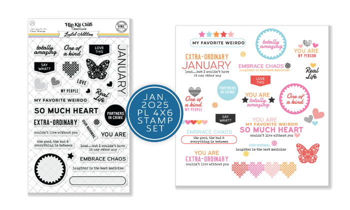 Picture of January 2025 Pocket Life Stamp Set