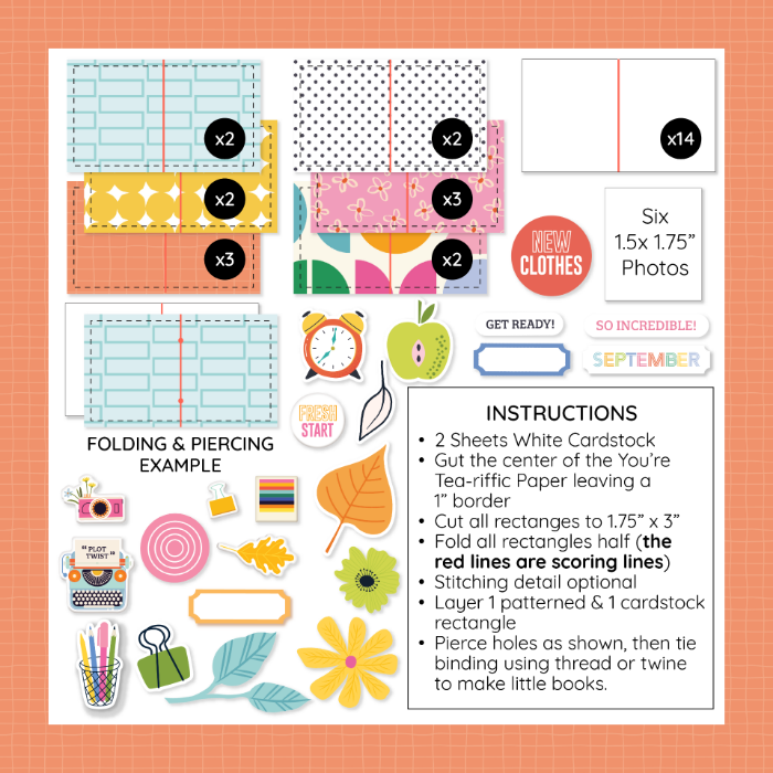 Picture of September 2025 Project Sheets Printable - Layout 1