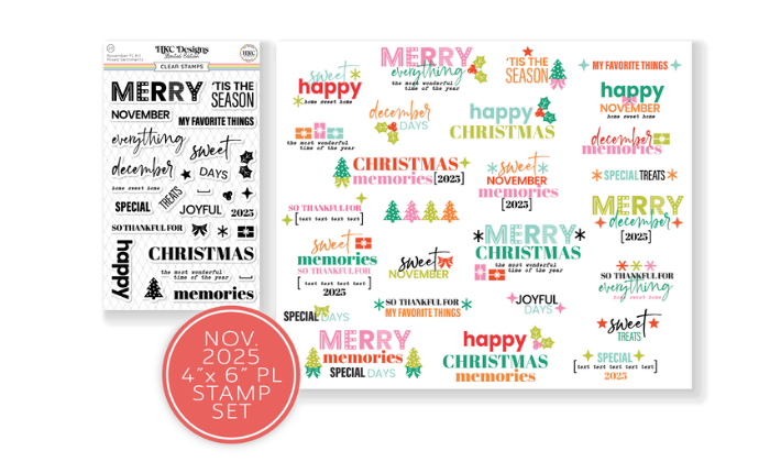 November 2025 Pocket Life Stamp Set